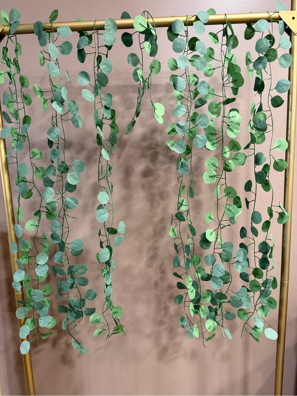 Lifelike Green Eucalyptus Garland 6.5 Strands - Home Holiday Decor